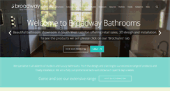 Desktop Screenshot of broadwaybathrooms.com